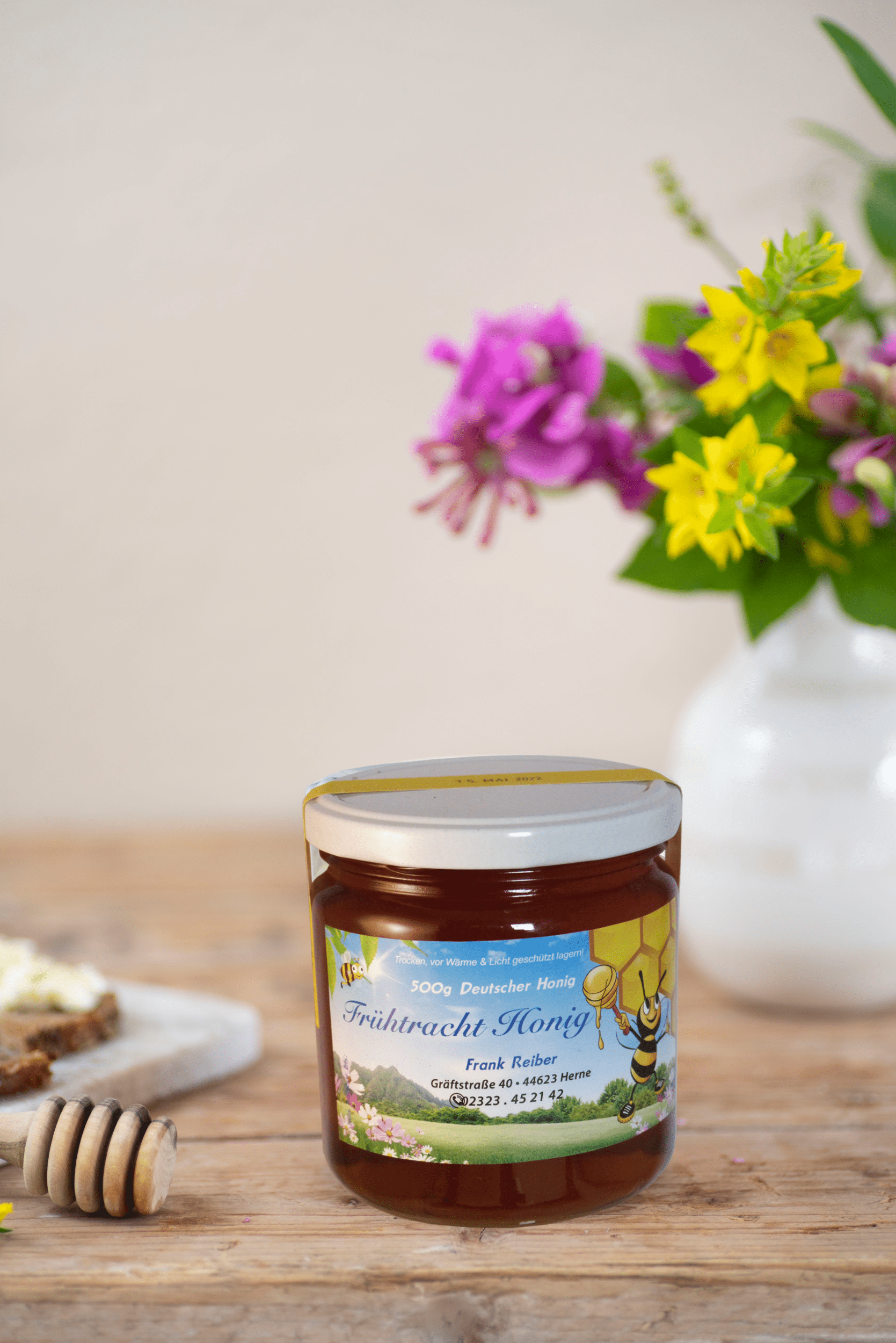 Frühtracht Honig Frank Reiber 500g