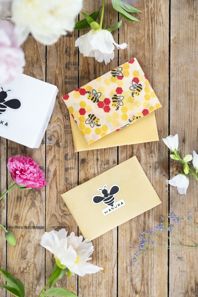 Wanuka Bienenwachstücher – Bild 2